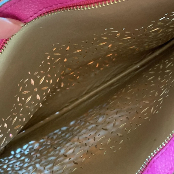 Ralph Lauren RLL Littlebury Tote Bag Rose Pink Gold - Picture 11 of 11